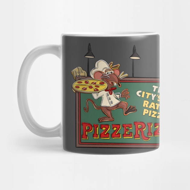 The City’s Top Rated Pizza by jfeldmanart